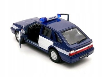 Модель POLONEZ CARO PLUS Welly 1:34 синий полицейский