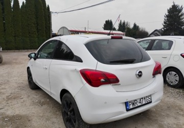 Opel Corsa E Hatchback 3d 1.2 Twinport 70KM 2015 Opel Corsa 2015r, 1.2 Benzyna. Uszkodzony. Poobijany. Jezdzi. 1.2 Benzyna, zdjęcie 2