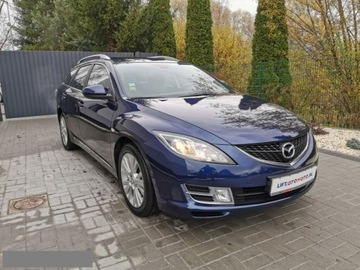 Mazda 6 II Kombi 1.8 MZR 120KM 2008 Mazda 6 1.8 16v 120KM Klimatronik Tempomat ALU 17, zdjęcie 2