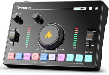 MIKSER AUDIO MAONO CASTER C2 BLUETOOTH INTERFEJS DO TRANSMISJI PRO