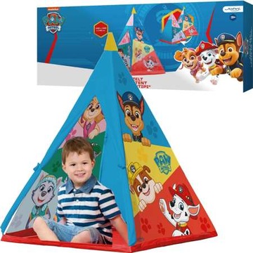 NAMIOT DLA DZIECI TIPI IGLO DOMEK PAW PSI PATROL WIGWAM NAMIOCIK DZIECKA 3+