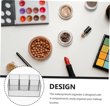 контейнер для хранения кистей для макияжа.Органайзер для акриловых ручек.