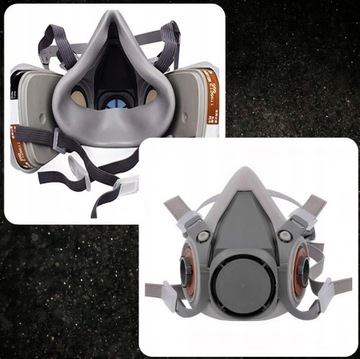 НАБОР ПОЛУМАСКИ PAINT MASK 6200 ПОЛНАЯ ПРОТИВОПЫЛЕВАЯ L + ФИЛЬТРЫ