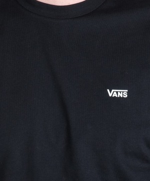 T-Shirt MN Left Chest Logo Czarny VANS VN0A3CZEY281 XS