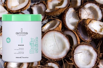 Маска для волос ГЛУБОКО УВЛАЖНЯЮЩИЙ КОНДИЦИОНЕР С КОКОСОМ Envie Daily 1000мл