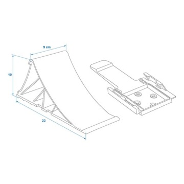 КЛИН+КРЕПЛЕНИЕ СИЛЬНОЕ 3.5Т ЛИТЬЕ ТРЕЙЛЕР АВТОБУС ПВХ БЕЛЫЙ РУЧКА СИЛЬНАЯ