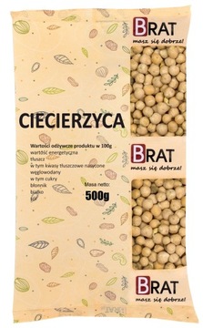 CIECIERZYCA 500g Cieciorka ziarno wysoka jakość