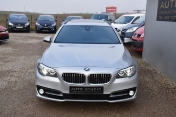 BMW Seria 5 F10-F11 Touring 520d 190KM 2014 BMW Seria 5 Head-Up Wirtual-Licznik NaviKameraSkoraPamiecPanoramaX Drive, zdjęcie 27