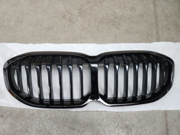 Gril atrapa Bmw 1 F40 black Shadow Line 5a39366 nowa oryginal