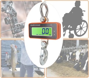 Электронные крюковые весы 1500 кг, подвесной промышленный пульт дистанционного управления, 1,5 т, дисплей