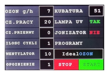 Автомобильный озонатор 2-20г с регулировкой. без пластин