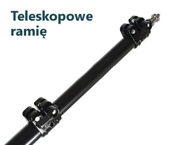 Statyw oświetleniowy żuraw BOOM 3m z przeciwagą