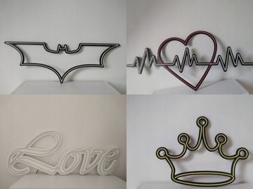 КОРОНА 50 Х 37 НЕОНОВЫЙ СВЕТОДИОД