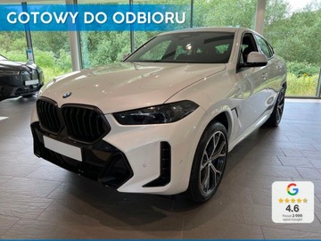 BMW X6 G06 SUV Facelifting 3.0 30d 298KM 2024 Od ręki - BMW X6 3.0 (298KM) M Sport | Klimatyzacja 4-strefowa + Kamera 360