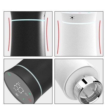 MOES TUYA ZigBee 1x ТЕРМОСТАТ НА ГОЛОВКЕ + БЛОК УПРАВЛЕНИЯ