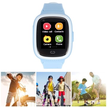 Детские умные часы 4G Wi-Fi с позиционированием SOS Connected