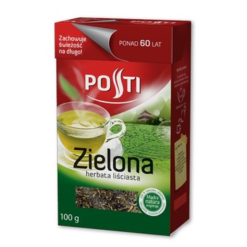 Posti herbata Liściasta Zielona 80 g