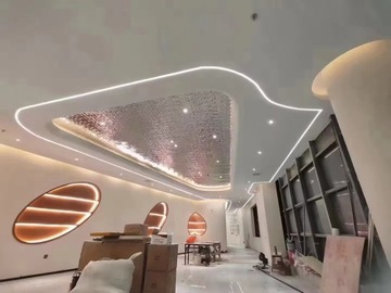 Алюминиевый светодиодный профиль для гипсокартона 2м Regips Movable Flexible 12мм