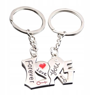 Брелок для влюбленных пар Love LOVE навсегда