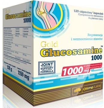 OLIMP GOLD GLUCOSAMINE 1000 glukozamina 120 kaps.