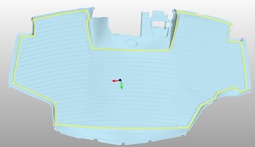 John Deere 8R 8320 2001-2005 Коврик резиновый