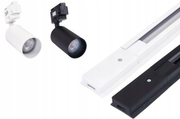 Светодиодная дорожка с 4 отражателями GU10 рельсовая направляющая 2м