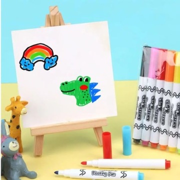 ХУДОЖЕСТВЕННЫЙ НАБОР ДЛЯ РИСОВАНИЯ НА ВОДЕ, РУЧКИ, ТРИПСЫ, МАРКЕРЫ НА ВОДНОЙ ОСНОВЕ