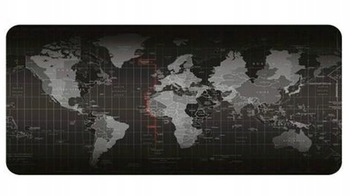 PODKŁADKA pod MYSZKĘ KLAWIATURĘ mapa świata XXL