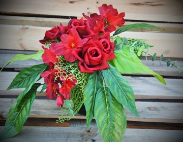 БУЧОК + БУКЕТ Цветы Украшение могилы Кладбище