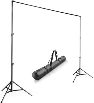 System tła teleskopowy Walimex Pro 225-400 cm