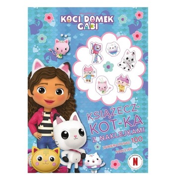 TREFL KOCI DOMEK GABI KSIĄŻECZ-KOT-KA Z NAKLEJKAMI KSIĄŻKA