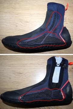 TRIBORD - buty żeglarskie, rozmiar 41-42, stan dobry