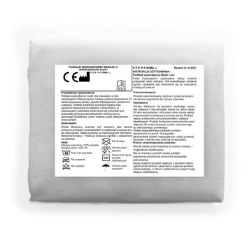 Водонепроницаемый наматрасник на резинке Меган накладка 160х200