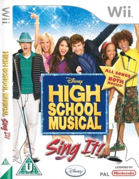 KONSOLA NINTENDO WII GRA HIGH SCHOOL MUSICAL SING