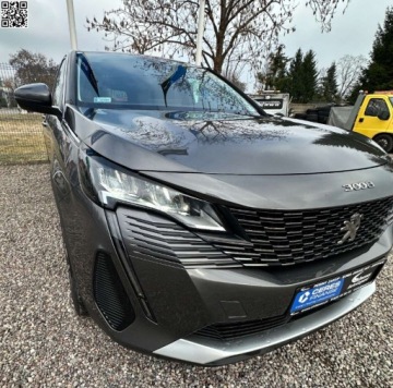 Peugeot 3008 II Crossover Facelifting  1.5 BlueHDi 130KM 2022 Peugeot 3008 Automat -Salon PL-SS EAT8 Allure Pack 5d 1.5 Diesel 130KM