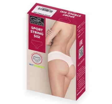 GATTA SISI String, бесшовные стринги, 3 шт., L