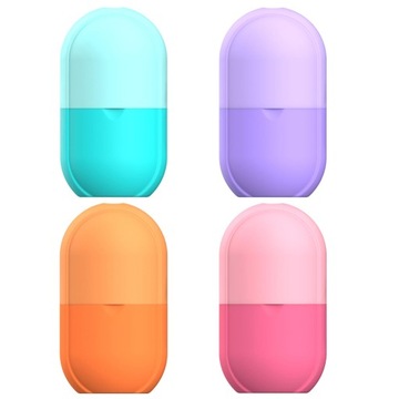 Силиконовый валик для лица со льдом, чашки для массажа льдом, оранжевые палочки для холодного льда