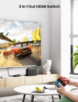 Ugreen HDMI-разветвитель-3x HDMI 4K 30 Гц