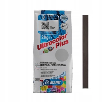 MAPEI FUGA CEMENTOWA ULTRACOLOR PLUS 114 ANTRACYT 2KG