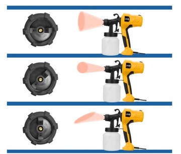 КРАСОЧНЫЙ ПИСТОЛЕТ ЭЛЕКТРИЧЕСКИЙ ГЕНЕРАТОР НАСТЕННОЙ ПОКРАСКИ 400 Вт