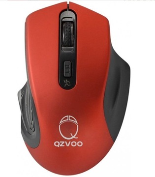 MYSZKA BEZPRZEWODOWA MYSZ OPTYCZNA USB CZERWONA KOLORY / MYSZ DO GIER 2.4HZ