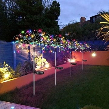 2x садовый светильник Dandelion на солнечных батареях 120 LED XXL DRIVEN IN GARDEN LED RGB