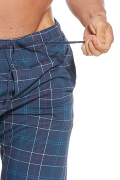 Spodnie piżamowe Cornette 691/45 S-2XL męskie XL jeans