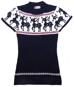 Рождественская зимняя ТУНИКА для девочек REINDERER 14 злотых брутто