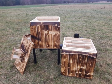 САДОВАЯ КОПИЛЬНАЯ КОМНАТА ДЕРЕВЯННАЯ ДОМАШНЯЯ КОПИЛЬНАЯ КАМЕРА 100 СМ КОМПЛЕКТ