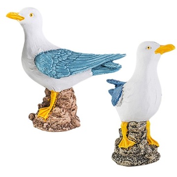 Mewa statua Decor figurka z żywicy morskiej,