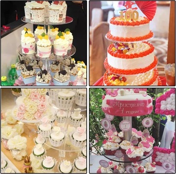 Круглая подставка для торта, форма для торта, торты из плексигласа