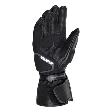 Спортивные мотоперчатки SPIDI STR-6 BLACK черные БЕСПЛАТНО