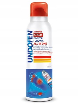 UNDOFEN spray antygrzybiczy stopy buty All in One