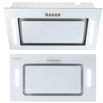 OKAP KUCHENNY PODSZAFKOWY SZKŁO LED 52cm BERDSEN